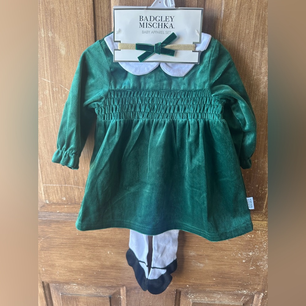 Badgley Mischka Baby Set